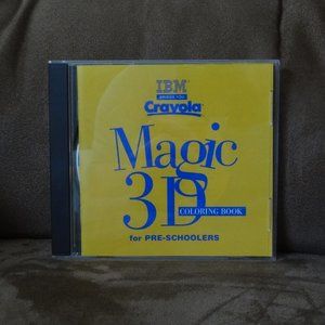 Crayola Magic 3D Coloring Book Disc ~Add to BUNDLE